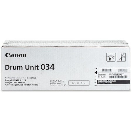 Canon UNIT, DRUM, BK, 34K CNMDRUM034BK